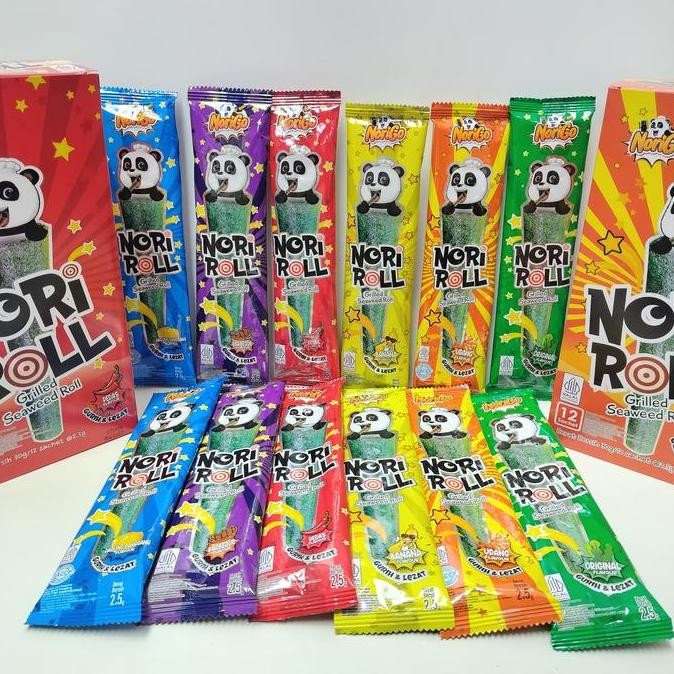 NORI ROLL DUS SNACK RUMPUT LAUT CRISPY WAR