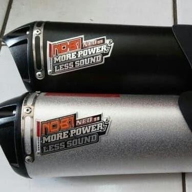 Knalpot Nobi / Nob1 Neo 3Bold Motor Sport Lengkap