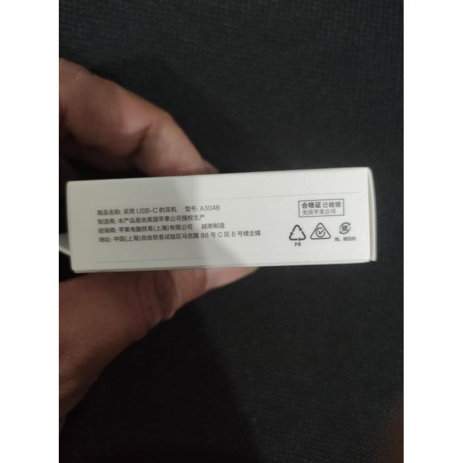 Original Earpods Usb-C Iphone 15 Pro Max 15 Plus Headset Earphones