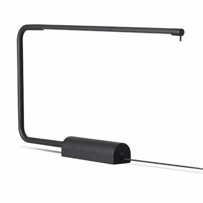 lampu Meja LED modern simple minimalis - Hitam