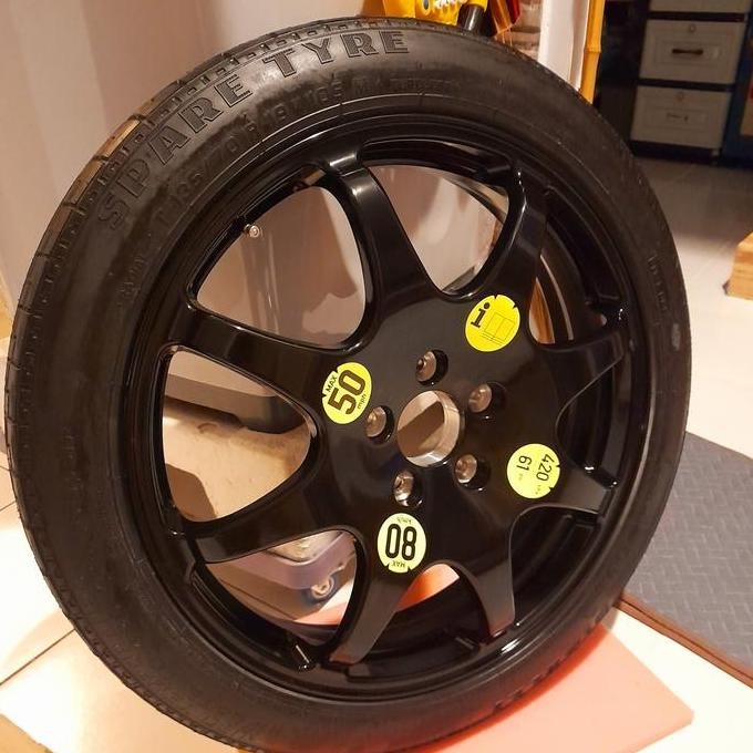 Spare Tire Temporary, Ban Serep Cadangan Orinal Mercedes-Benz (Mercy) Ring 19