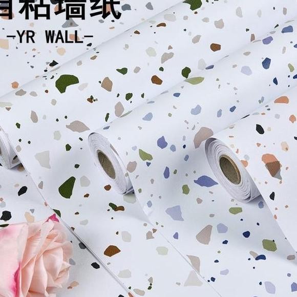 Wallr Lebar 60Cm Motif Mozaik Wall R Stiker Stier Setiker Dinding Dekorasi Rumah Tembok Ruang Tamu K