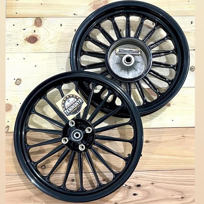 Velg V Rossi Model Daytona Yamaha Mio 115 Sporty Smile Soul - Hitam