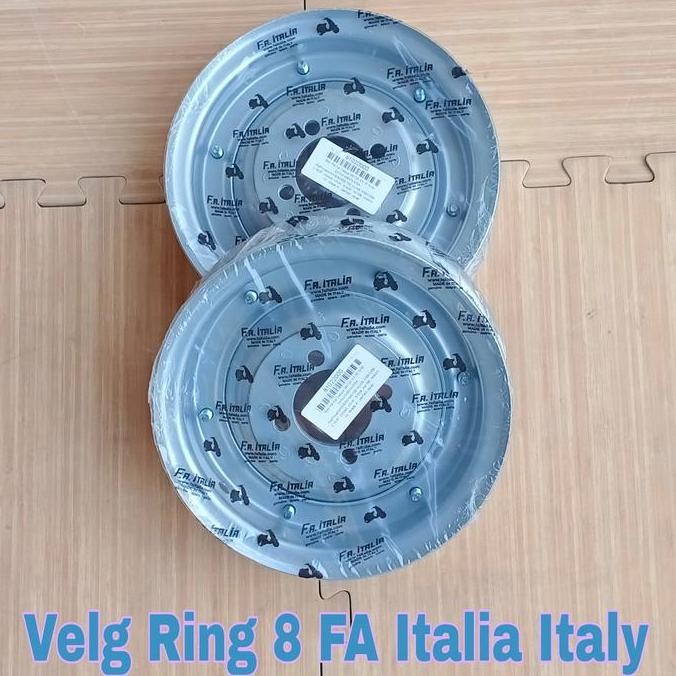 Velg besi NON tubles R8 by FA ITALIA Italy utk vbb vnb vba ABU Grey