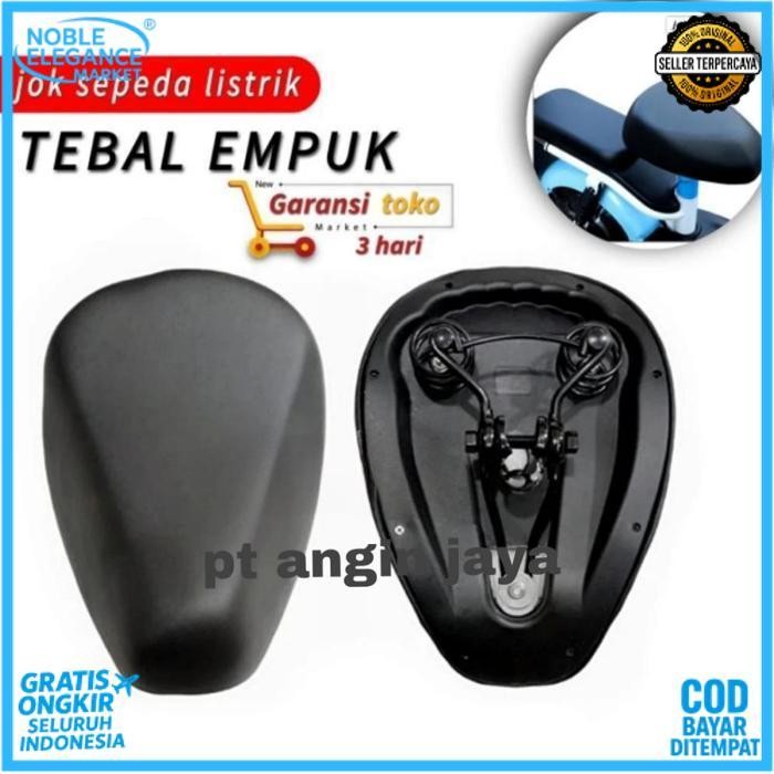 Promo Selis Jok Sepeda Listrik Empuk Cocok Untuk Semua Sepeda Listrik Diskon