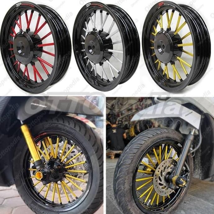 Top Andong Velg Racing Lebar Matic Ring 14 Vario Beat Scoopy Fi ESP