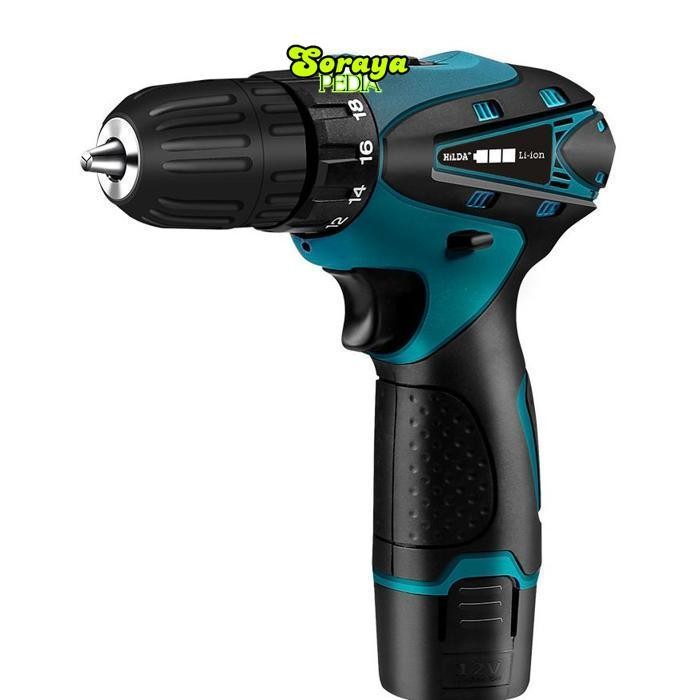 Gratis Ongkir Xtra Perkakas Listrik Bor 12V Mesin Bor Baterai Cordless Bor Listrik Electric Drill Co