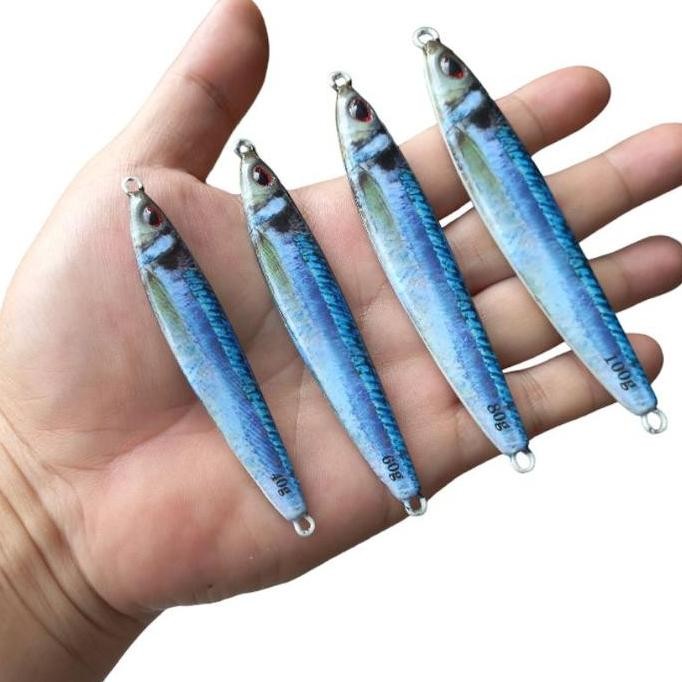 metal jig copy gomame bionik realistik full GID