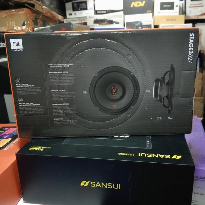 Speaker Jbl Stage3 627 Original &Garansi Resmi 6.5Inch