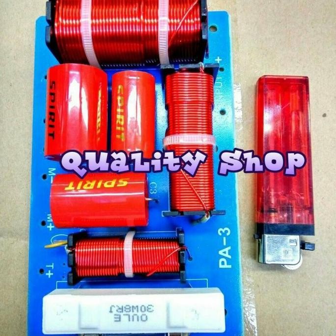 Crosover Pasif 3 Way Spirit Untuk Speaker Ukuran 10/12/15 Inch