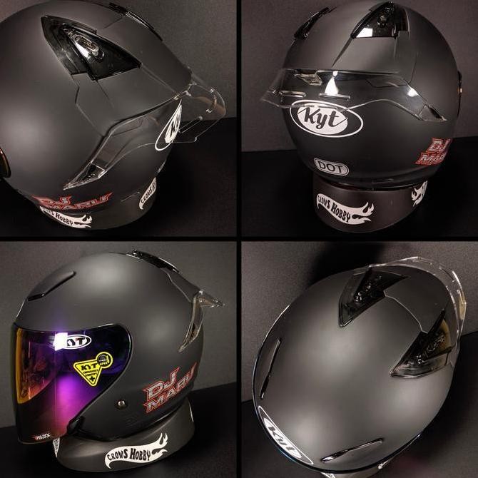 SPOILER HELM KYT DJ MARU ACRYLIK Motorcycle Original