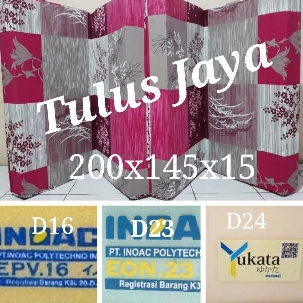 Kasur Lipat Busa INOAC Uk 200x145x15