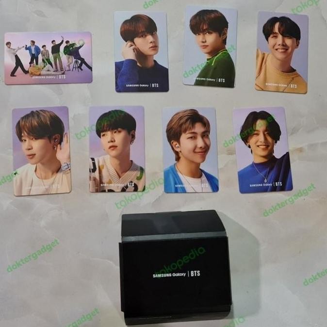 FULL ORIGINAL SET KARTU BTS LIMITED EDITION Samsung Galaxy Series