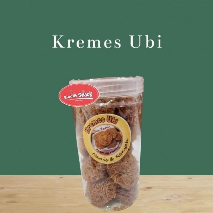 Kremes Ubi Gula Merah Manis Renyah Toples
