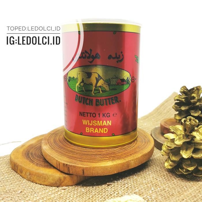 Termurah Wijsman Butter Mentega Wijsman Wisman Wysman Kaleng 1 Kg