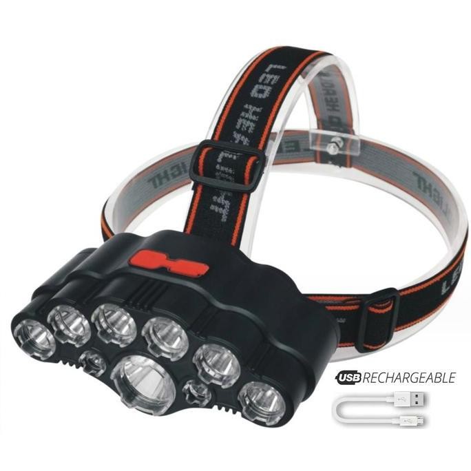 SENTER KEPALA LED CAS MINI SUPER TERANG LAMPU CAMPING SENTER KEPALA