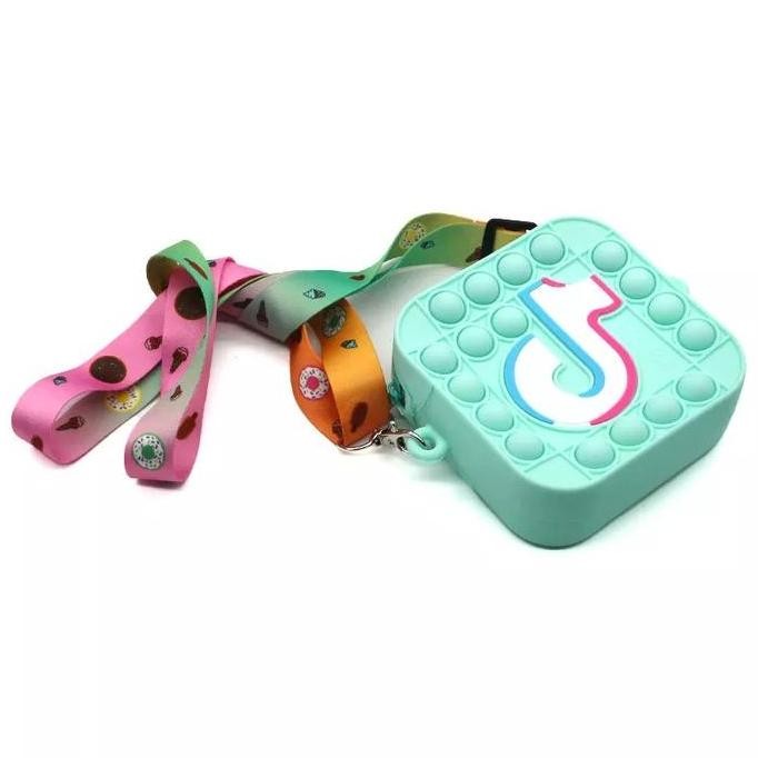 Tas Selempang Anak Pop It Bag Pop Its Popit Push It Tiktok Dompet Mini