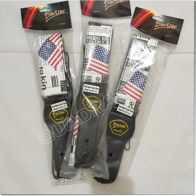 Tali Gitar Guitar Strap Deviser Motif Lebar 50 mm SUM
