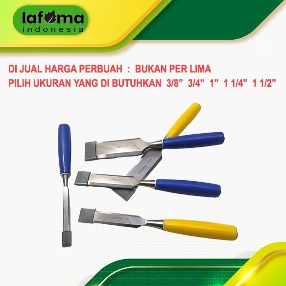 Pahat  Perbuah Bukan Per Set / Pahat  Satuan Gagang Fiber 3/8 3/4 1 1 1/4  1 1/2 In / Tatah   /  Pah