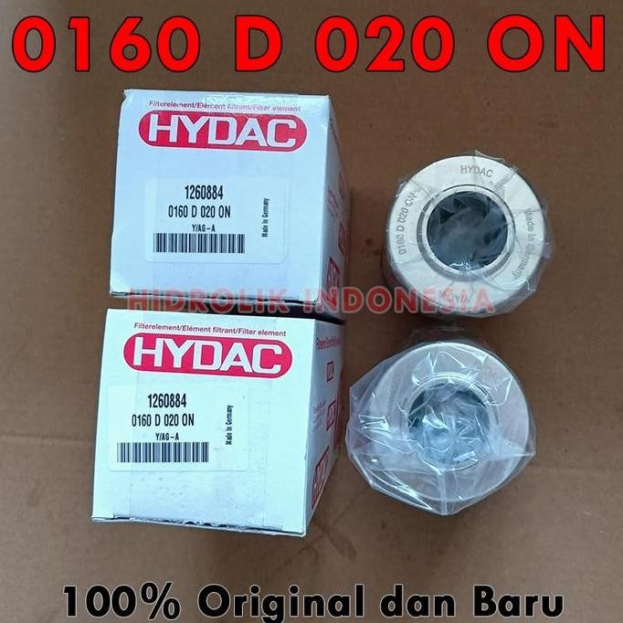 0160 D 020 On / Sn / Bn4Hc / Bn3Hc Hydac Filter 1260884 0160D020On 0160D020Bn4Hc Made In Germany Gen