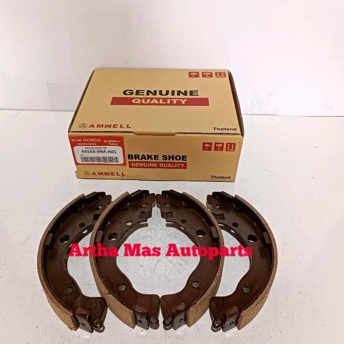Kampas Rem Belakang Mobilio Brake Shoe Mobilio