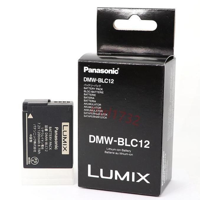 Paket Baterai Charger Panasonic Dmw Blc12 Blc12E Lumix Dmc Fz200 Fz300