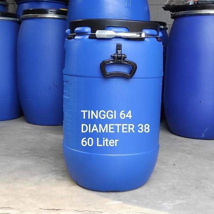Drum Plastik/Drum Air Sampah/Tong Sampah 60L/Gentong 60 L