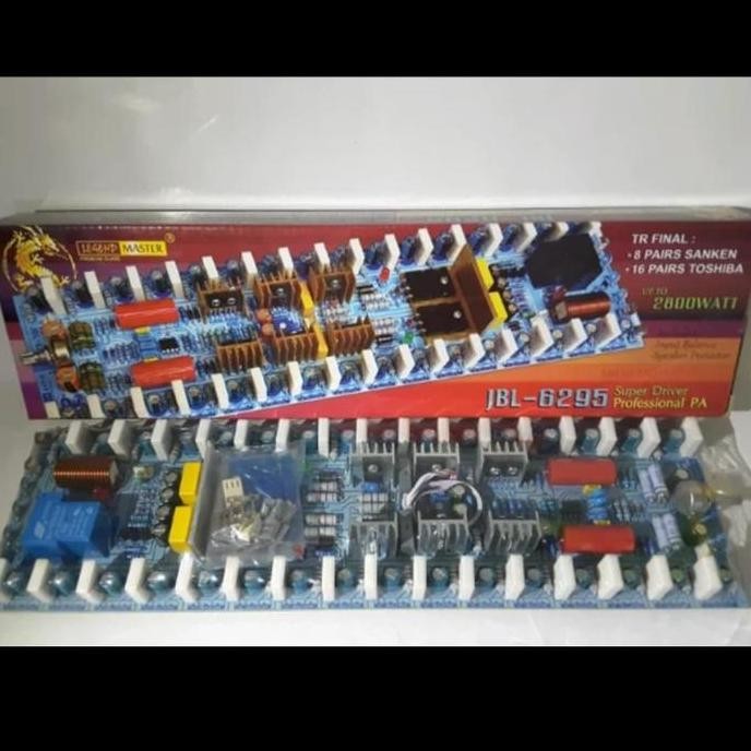Kit Driver Power Jbl-6295 Super Driver Amplifier Minus Tr / Jbl6295