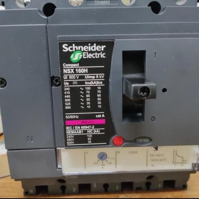 Promo MCCB SCHNEIDER NSX 160H 4P 160A COD