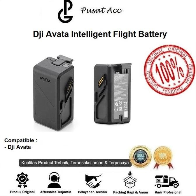 Dji Avata Battery - Dji Avata Batre - Dji Avata Baterai - Original