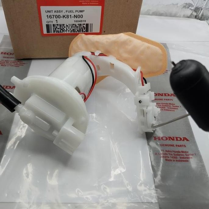Fuel Pump Motor Honda Beat Scoopy F1 Esp Tahun 2017 2018 2019 100% Ori
