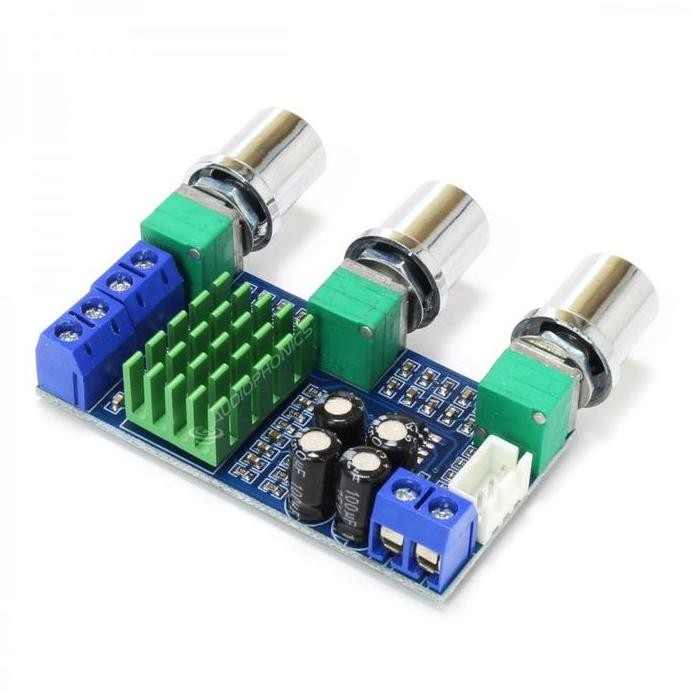 Tpa3116D2 Power Amplifier Class-D 2X 50Watt + Tone Control Equalizer