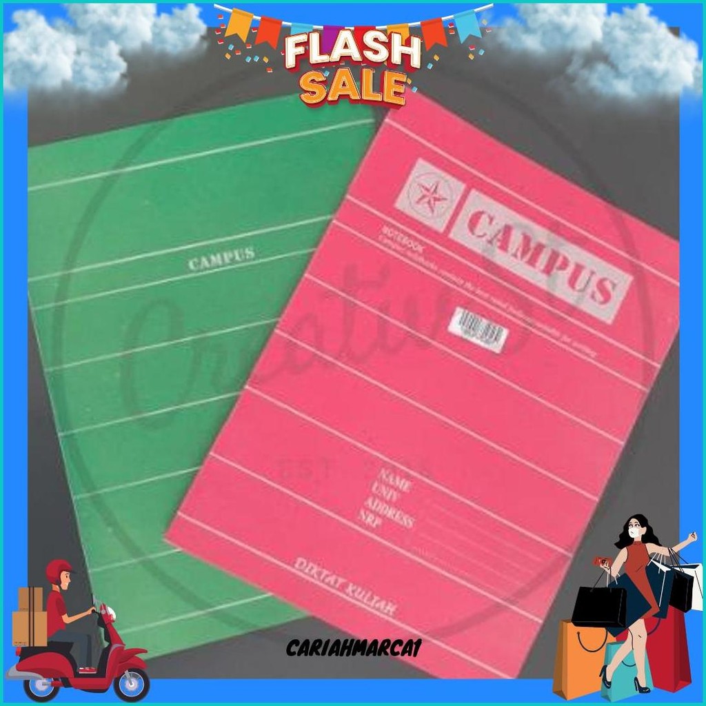 (25 Pcs) Buku Campus Diktat Bintang Murah Siap Kirim