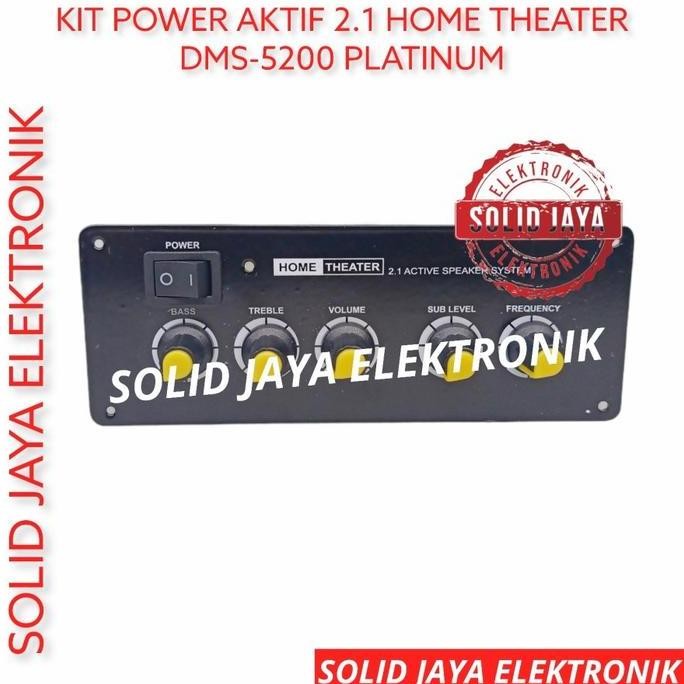 Kit Power Speaker Aktif 2.1 Dms5200 Tr Final Asli Kit Home Theater Transistor Final Asli Dms 5200 Dm