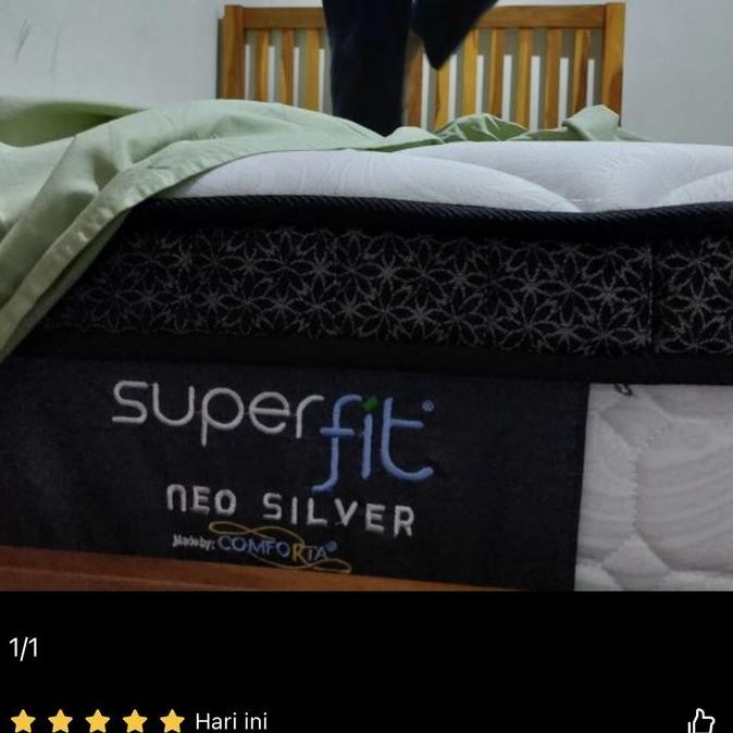 Comforta Hanya Kasur Spring bed Super Fit Silver 160x200
