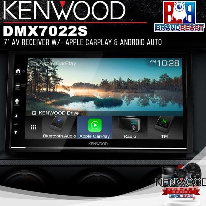 TERBARU - KENWOOD DMX7022S bt/android/carplay
