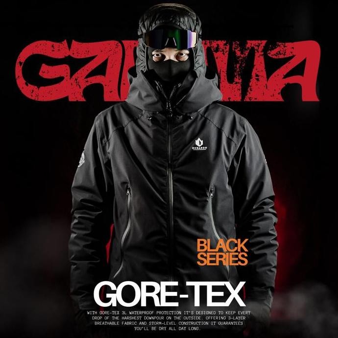 BOGABOO JACKET GORETEX 3 LAYER GAMMA WATERPROOF Pria Wanita outdoor