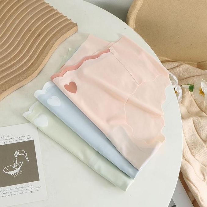 Promo Celana Dalam Wanita premium quality Seamless Love CD Wanita Motif Bunga CD-093 COD