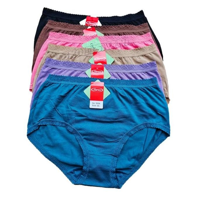 Promo Celana Dalam Renda Sorex 3056 | Cd Wanita Dewasa Sorex Bahan Katun COD