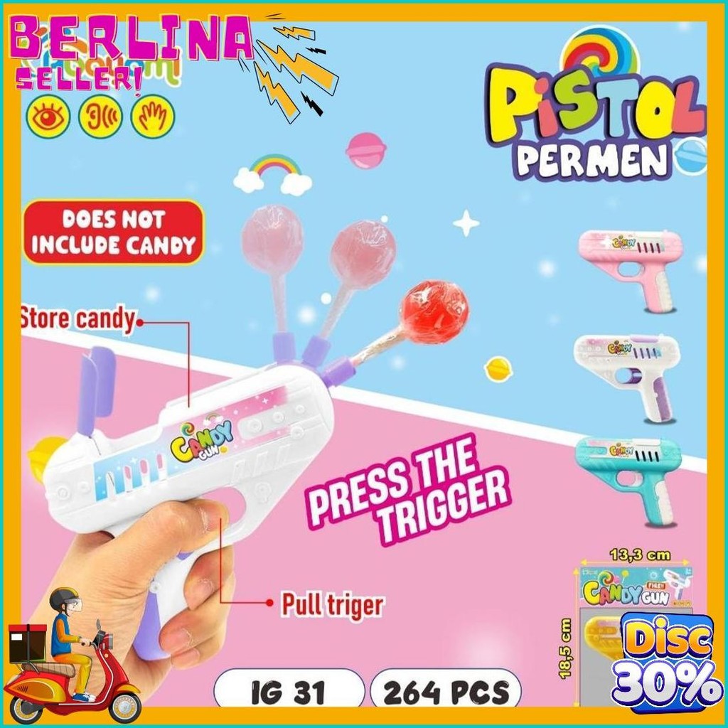 Lagi Diskon Nih Mainan Anak Mainan Permen Ig 31 / Mainan Pistol Permen / Mainan Anak Anak