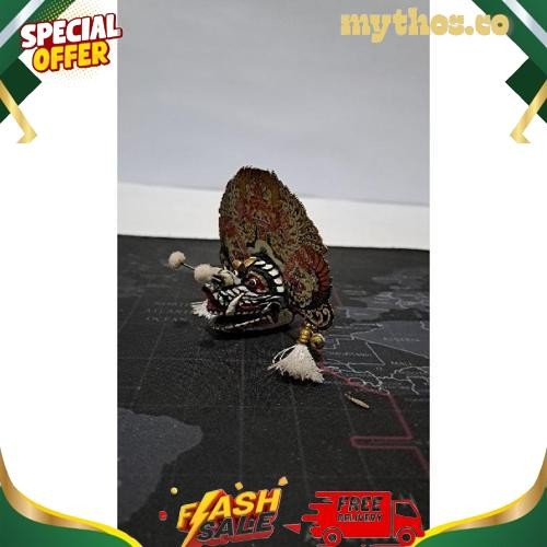 Barongan Devil Putih Telon Gantungan Kunci Unik Sungut BR -30