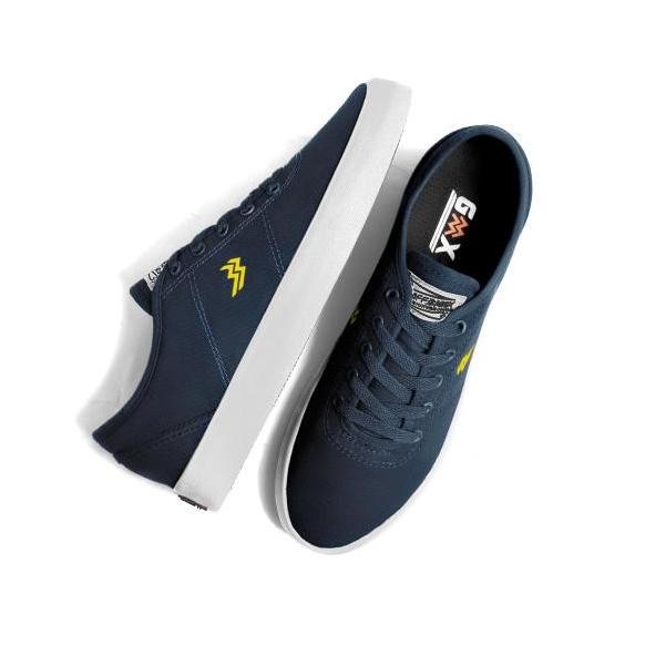 Geoff Max Official - Ethan Navy White | Sepatu Unisex | Sepatu Pria