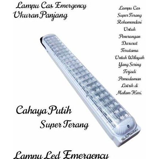 Lampu Emergency 66 Mata Led Super / Lampu Dinding / Emergency Tempel