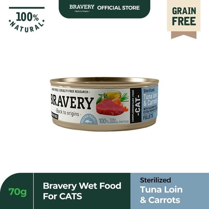 BRAVERY WET FOOD DOR CAT 70GRAM/MAKANAN BASAH/WET FOOD