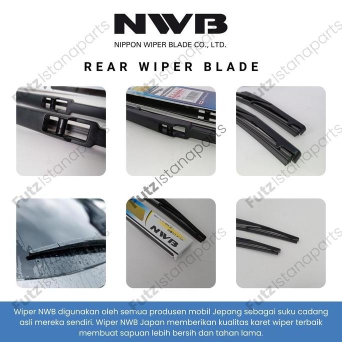 Wiper Belakang Crv Turbo 2017-2022 Original Merk Nwb Japan