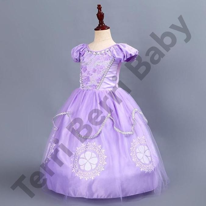 Kostum Sofia The First Sofia Dress / Gaun Sofia The First Costume Anak