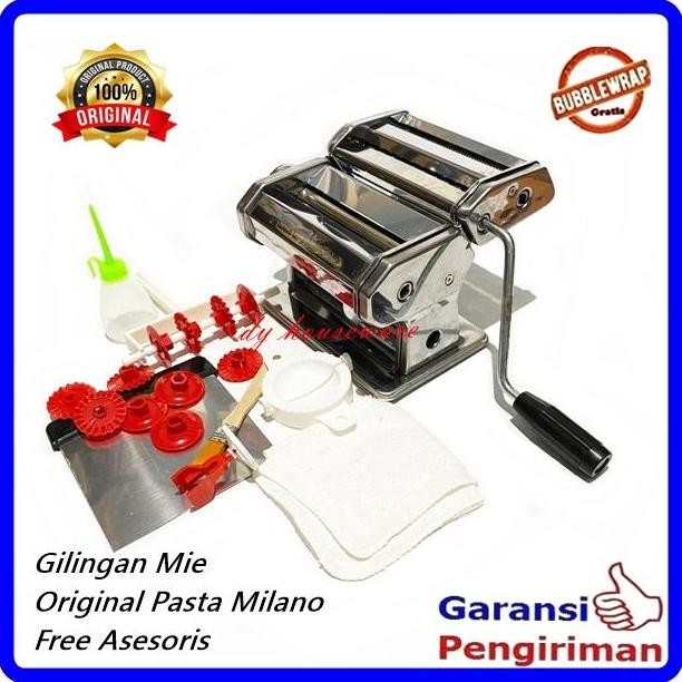 Mesin Gilingan Mie Molen Ampia Pasta Maker Cheese Stick ORIGINAL PASTA MILANO ATLAS WAR