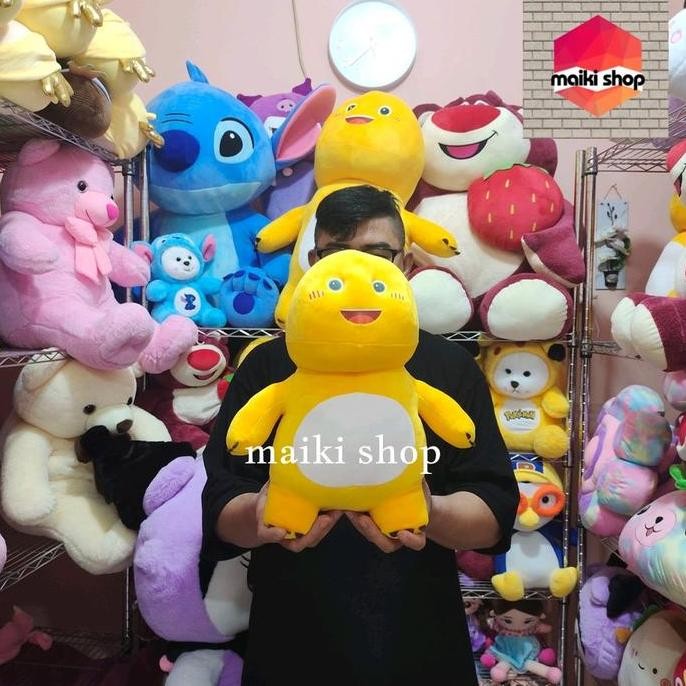 Boneka Dino Kuning Naloong Super Cute