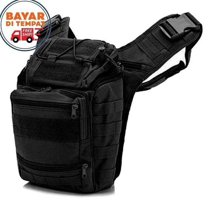 [JURAGAN TAS] TAS PRIA TAS SELEMPANG PRIA TAS TACTICAL ARMY Pinggang Waistbag HT