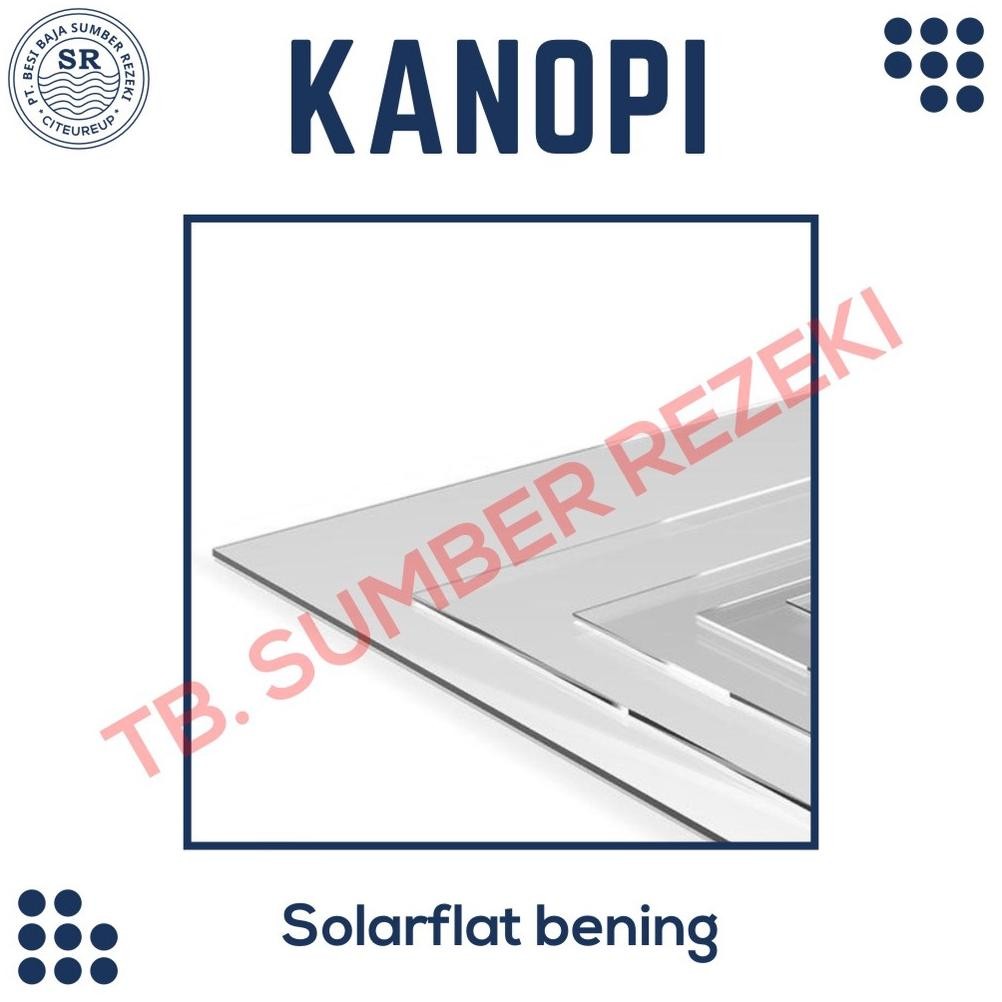 SOLARFLAT 1.2MM / ATAP TRANSPARAN / ATAP FIBER TRANSPARAN